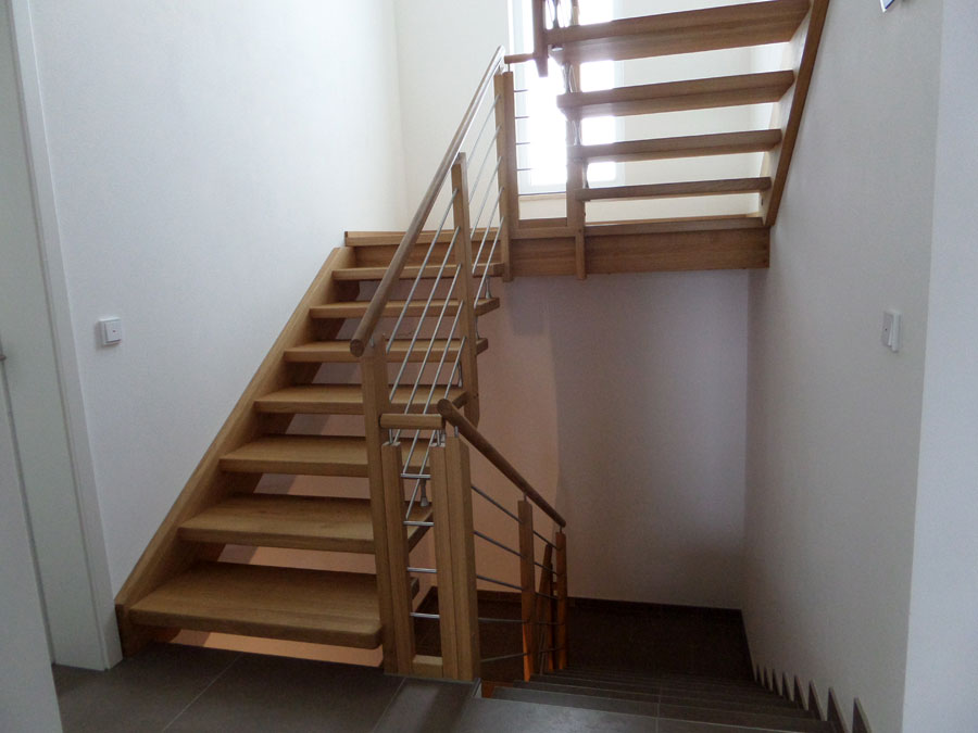 Bolzentreppen · Podesttreppe Eiche