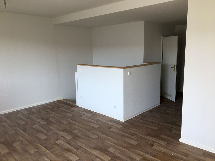 Hoch- und Wohnungsbau · Wohnungsumbau nachher